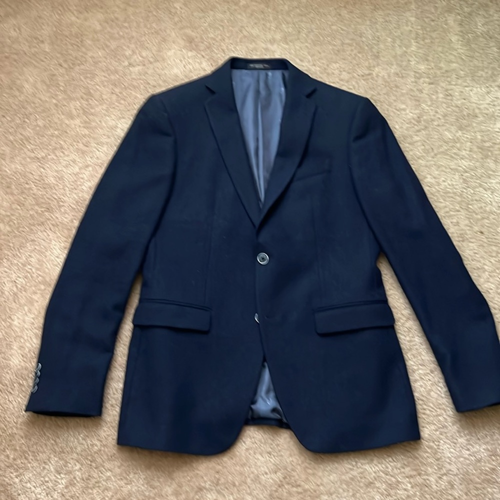 John Varvatos Blue Bedford ST-N-SC 38R.